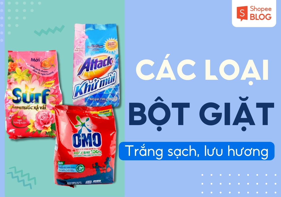 chọn bột giặt nào tốt cho máy giặt